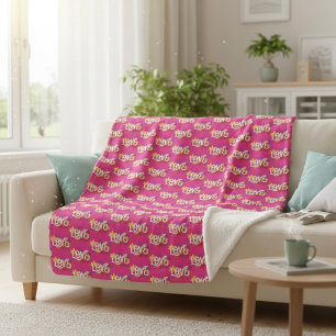 Cobertor Sherpa LOVE Sherpa Blanket