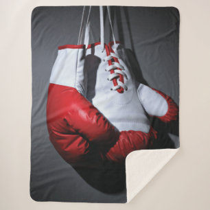 Cobertor Sherpa Luvas de boxe