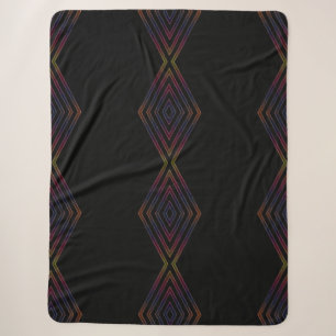 Cobertor Sherpa Luzes de Neon