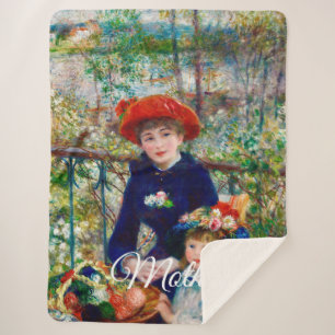 Cobertor Sherpa Mãe e Filho de Renoir 