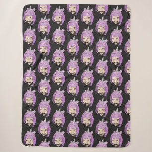 Cobertor Sherpa Magnética Fluffin Unicorn Sherpa Blanket, Todos o