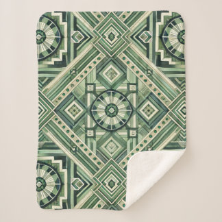 Cobertor Sherpa Máquina Verde