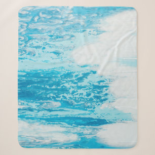 Cobertor Sherpa Mar azul
