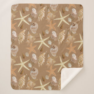 Cobertor Sherpa Mar de praia Oceano de praia