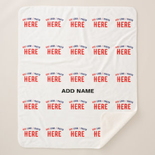 COBERTOR SHERPA MARCA VERIFICADA BRANCA PERSONALIZÁVEL MODERNA