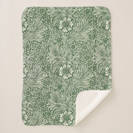 Cobertor Sherpa Marigold (por William Morris)