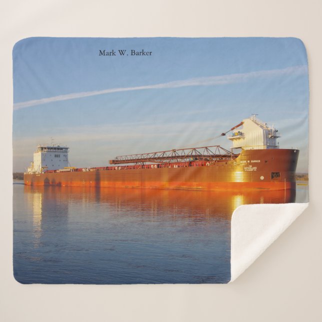 Cobertor Sherpa Mark W. Barker sherpa coberket (Frente (Horizontal))