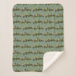 Cobertor Sherpa Marmot Meadow (Verde Claro)
