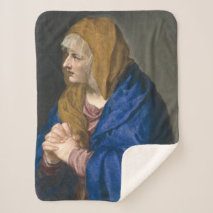Cobertor Sherpa Mater Dolorosa (Virgem Maria) (Mãe das Tristezas)