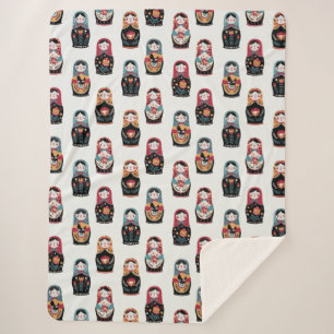 Cobertor Sherpa Matreshka Sherpa Blanket