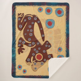 Cobertor Sherpa Mayan Baby Jaguar