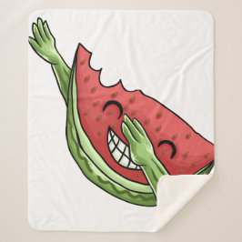 Cobertor Sherpa melancia