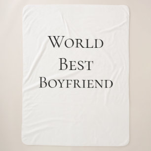 Cobertor Sherpa Melhor namorado marido homem do mundo dia dos namo