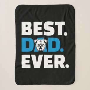 Cobertor Sherpa Melhor Pai Nunca Presente para o cão