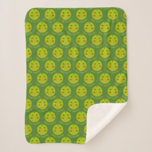 Cobertor Sherpa Melhor Professora Feliz Apple Sherpa Blanket