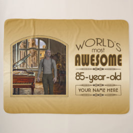 Cobertor Sherpa Melhor Quadro Fotográfico Personalizado do Mundo d