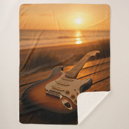 Cobertor Sherpa Melodia do Pôr do Sol