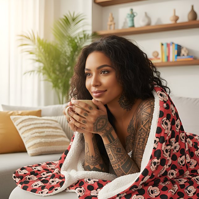 Cobertor Sherpa Micky Sherpa Blanket (Criador carregado)