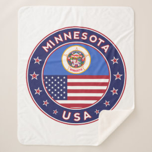 Cobertor Sherpa Minnesota