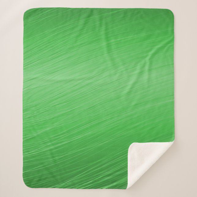Cobertor Sherpa Modelo de textura de fundo verde (Frente)