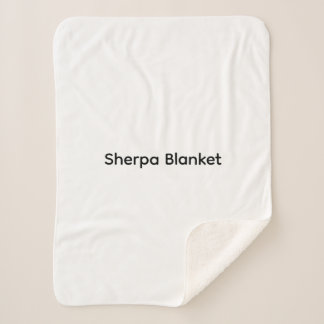 Cobertor Sherpa Moderno Personalizado com Sua Foto ou Texto