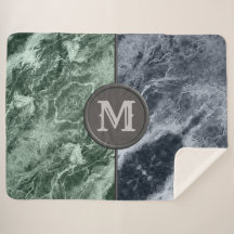 Monograma de duas cores - Escolha suas cores