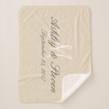 Monograma | Rústico Linen Look