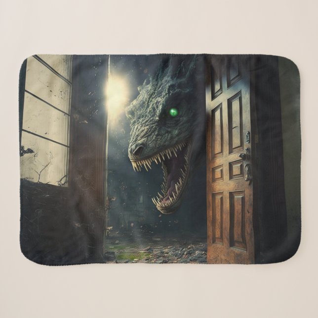 Cobertor Sherpa Monster lurk (Frente (Horizontal))