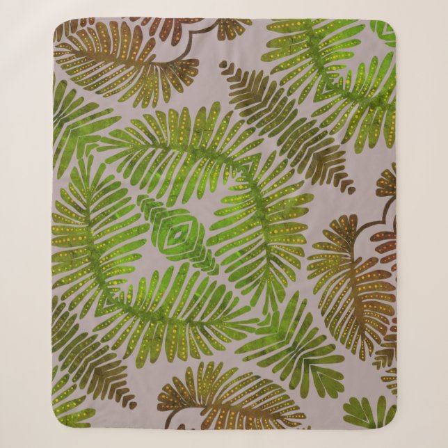 Cobertor Sherpa Monstera (Frente)