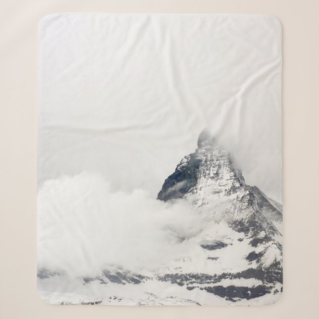 COBERTOR SHERPA MONTANHA COBERTA POR NEVE (Frente)