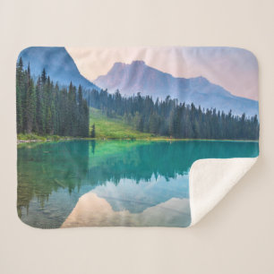 Cobertor Sherpa Montanhas Parque Nacional Yoho, Colúmbia Britâni