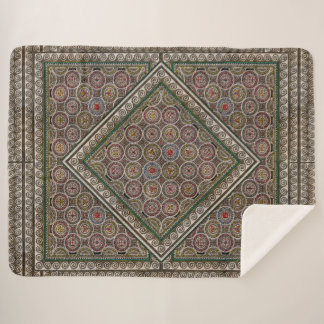Cobertor Sherpa Mosaico Antigo