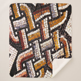 Cobertor Sherpa Mosaico Azulejo romano