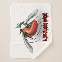 Mosquito gordo, bêbado com sangue