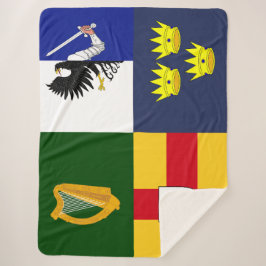 Cobertor Sherpa Mostre as cores - Braços da Irlanda