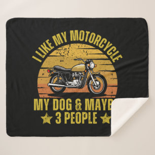 Cobertor Sherpa Moto de Cachorro