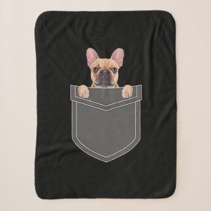 Cobertor Sherpa Motosserras   Buldogue Francês Na Minha Roupa De B