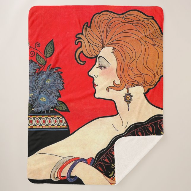 Cobertor Sherpa Mulher 1925 (Frente)