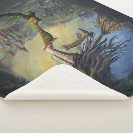 Cobertor Sherpa Mulher Bruxa