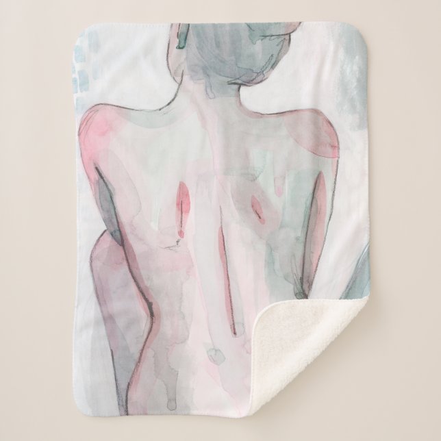 Cobertor Sherpa Musa Mística (Frente)