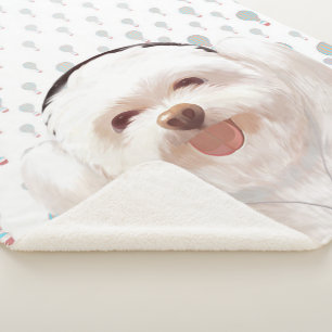 Cobertor Sherpa Música de Vamos