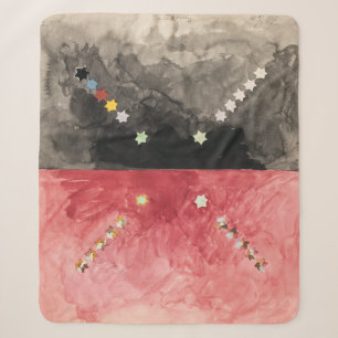Cobertor Sherpa Nº. A (Série do Átomo) Hilma af Klint