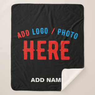 COBERTOR SHERPA NA MODA MODERNO PERSONALIZÁVEL NEGRO VERIFICADO CO