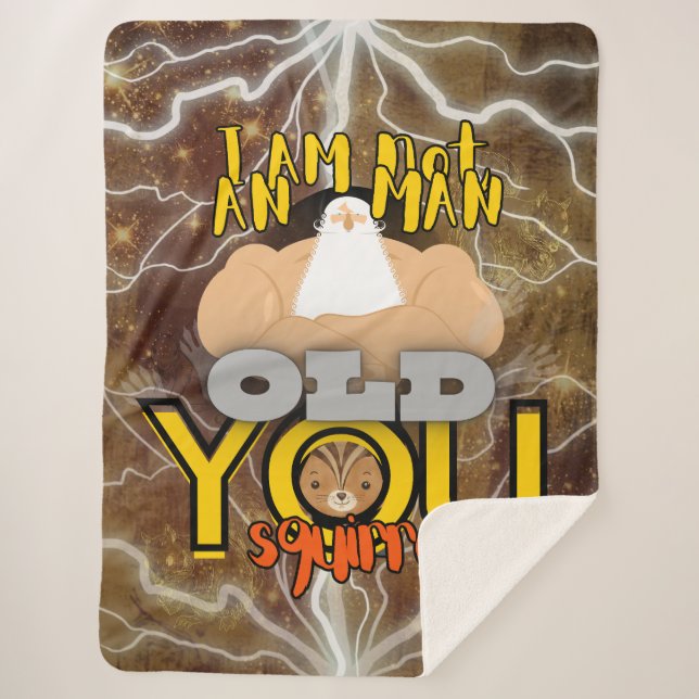 Cobertor Sherpa Não antigo (Frente)