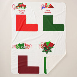 Cobertor Sherpa Natal Stocks Sherpa Blanket