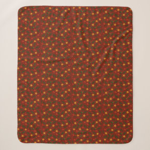 Cobertor Sherpa Natal Vermelho Sherpa Blanket - Presente Clássico