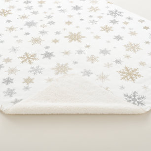 Cobertor Sherpa Neve cintilante