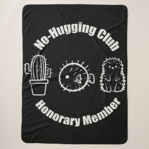 Cobertor Sherpa No Hugging Club