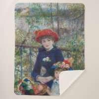 No Terraço, Retrato Impressionista, Renoir