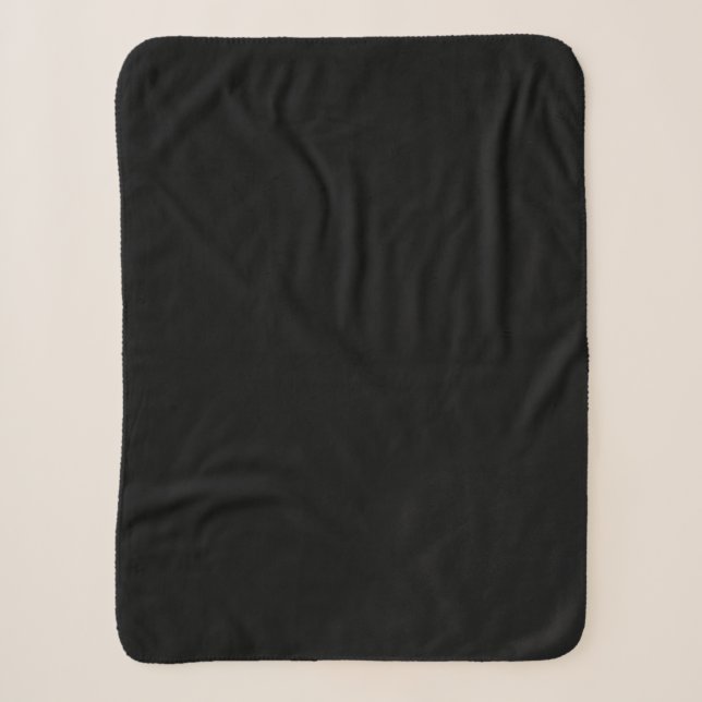 Cobertor Sherpa Nome do Monograma Elegante Moderno Script Dourado  (Frente)